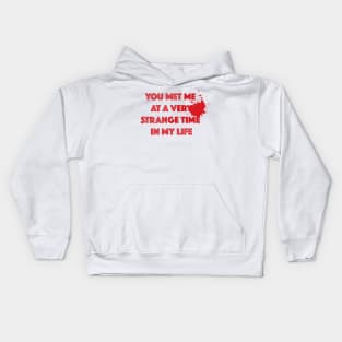 Phrase from the movie Fight Club Kids Hoodie
